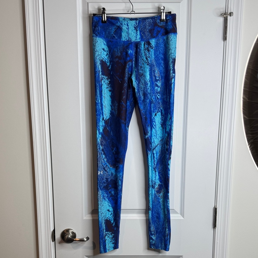 Under Armour Blue Patterned Leggings